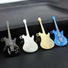 Necklace stainless steel, elite guitar, pendant, 4 colors, wholesale