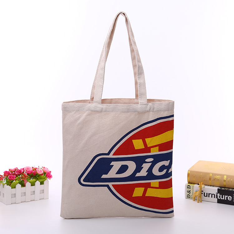 彩印帆布手提袋创意广告印花帆布袋活动宣传礼品手提袋定做logo