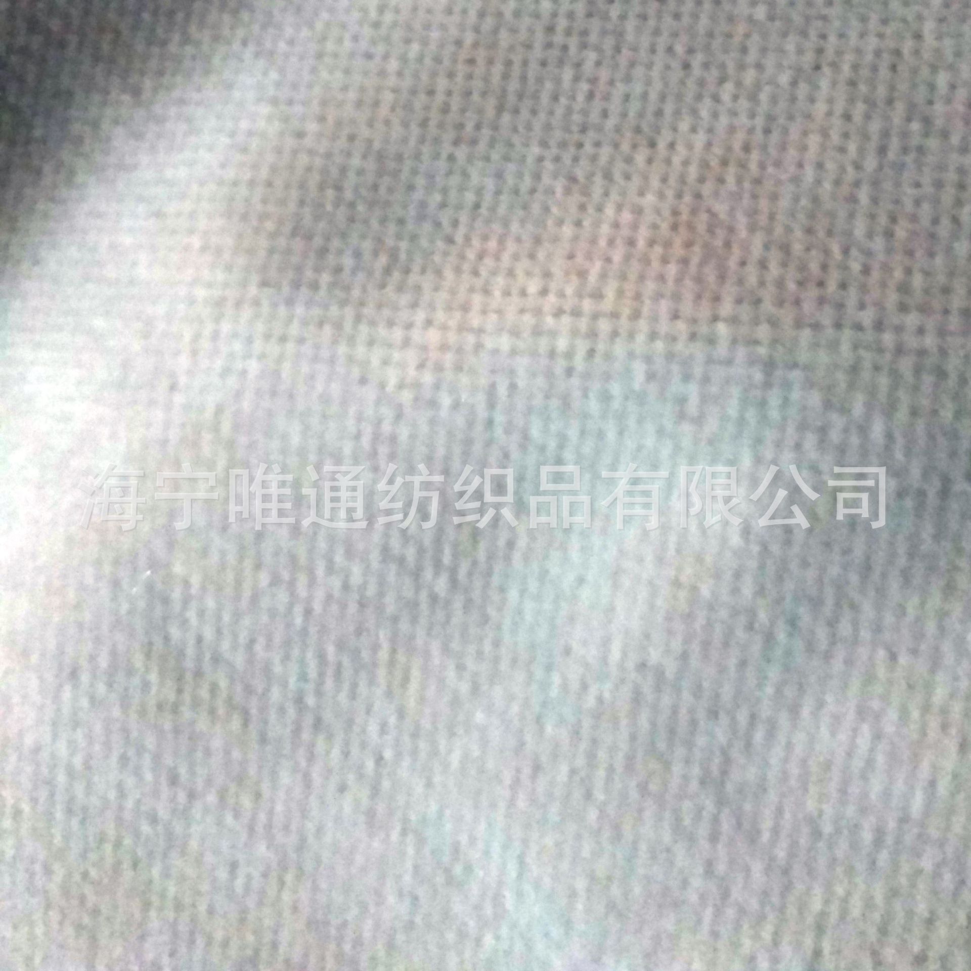 斜纹超柔烂花全涤短毛绒 经编服装面料 男装夹克裤装布批发定购