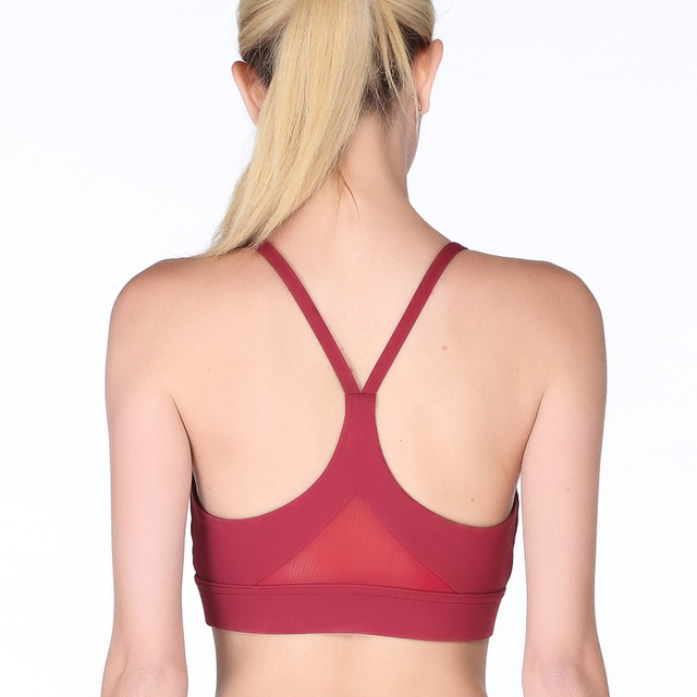 New Sports Bra Yoga Bra Quick Dry Top Shock-proof Sports Bra Underwear Shock-proof Sports