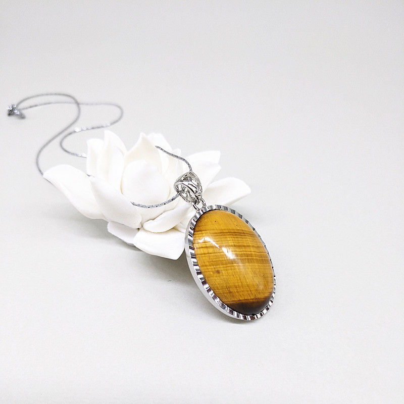 Tiger Eye Stone Pendant