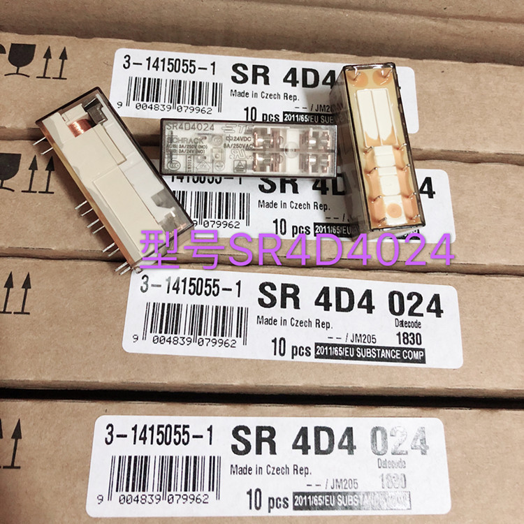 TE泰科SR4D4024继电器 全新原装正品可开13%增值票