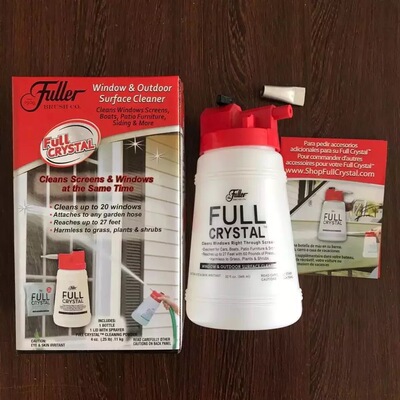 跨境现货 清洁喷壶 Full Crystal window cleaner 玻璃清洁喷水壶