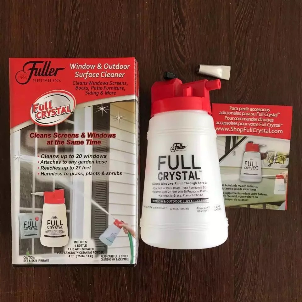 跨境现货 清洁喷壶 Full Crystal window cleaner 玻璃清洁喷水壶