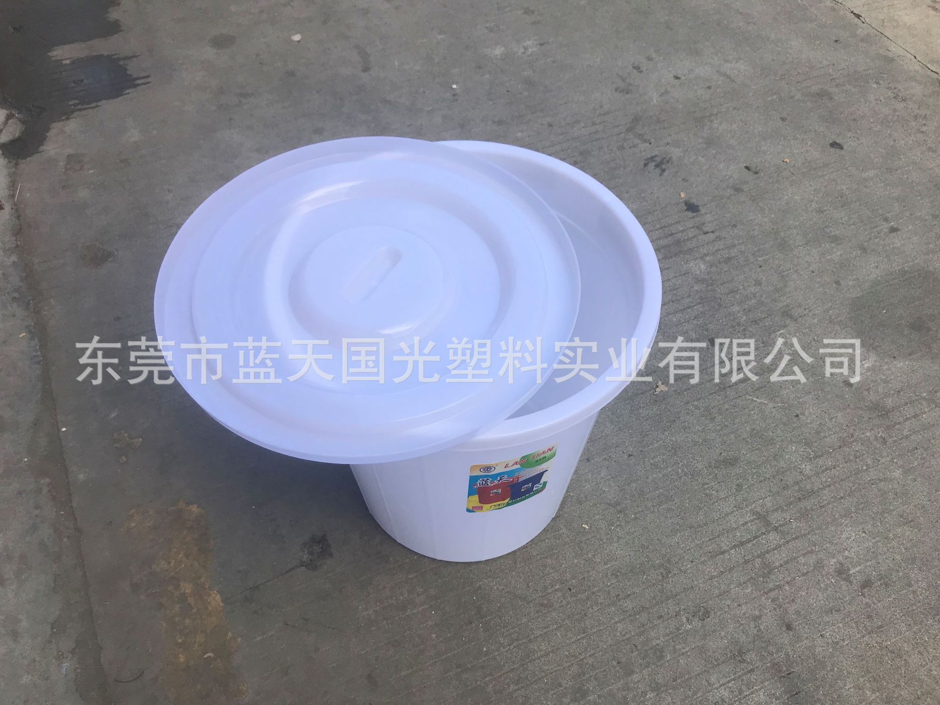 批发加厚多用途白色酿酒食品级全新料pe材质  家用储水腌制大白桶