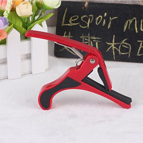 Big hand ABS acoustic guitar capo, classical folk electric guitar universal capo, plastic rising capo