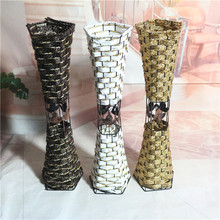 木质工艺品壁挂小吊兰栅栏围栏铁艺花篮落地花篮欧式花盆创意花瓶