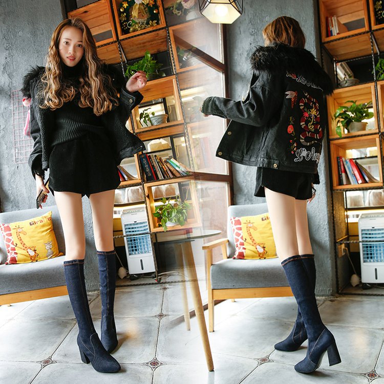 Bottes femme en Tissu - Ref 3355027 Image 44