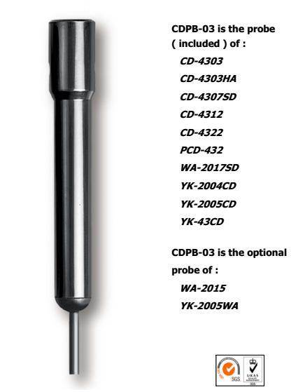 台湾路昌Lutron电导探头CDPB-03探头