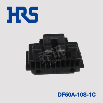 廣瀨連接器I/O連接器DF50A-10S-1C HIROSE接插件10孔膠殼