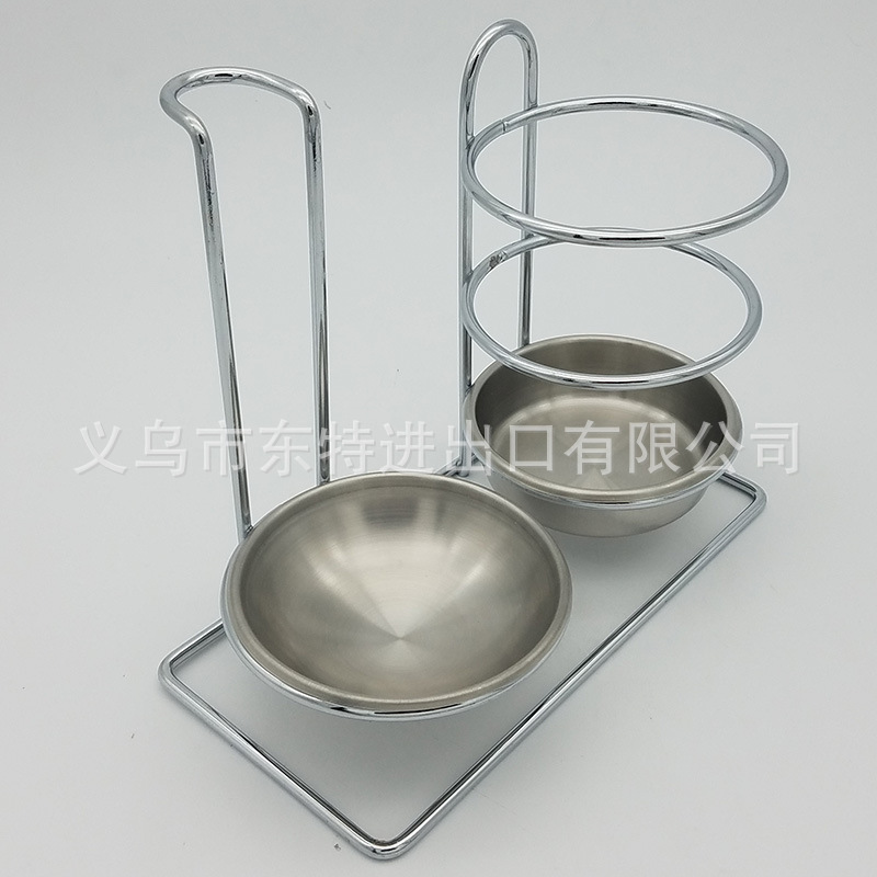 Factory direct sales of stainless steel kitchenware buckets, multi-functional kitchenware storage racks, and household spoons, chopsticks, knives and forks storage racks detail image 3