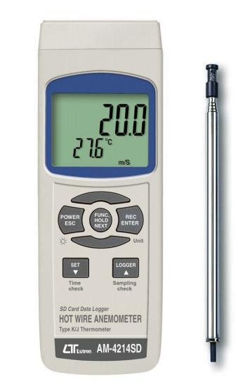 中国Lutron台湾路昌 AM-4214SD 热线风速仪