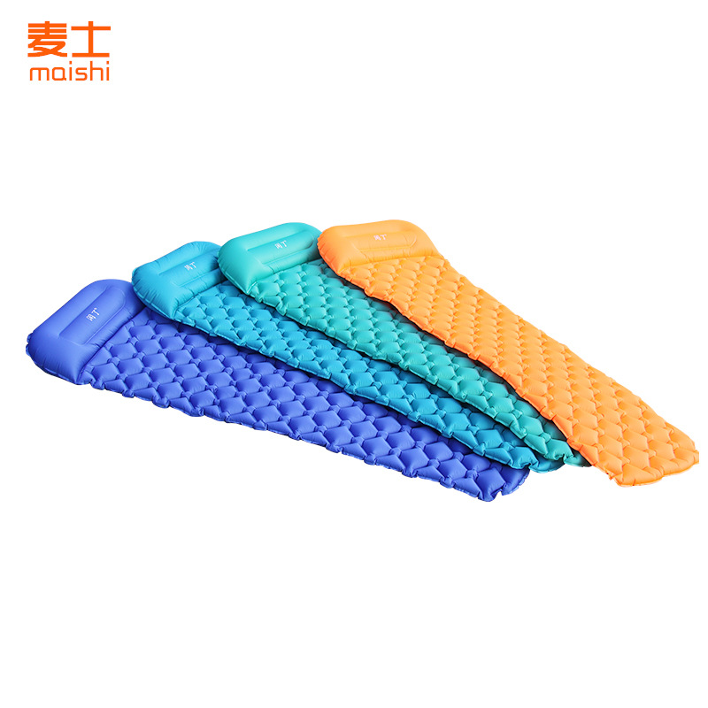 戶外露營旅遊便攜充氣床墊定制居家旅行保健防水野餐露營TPU床墊