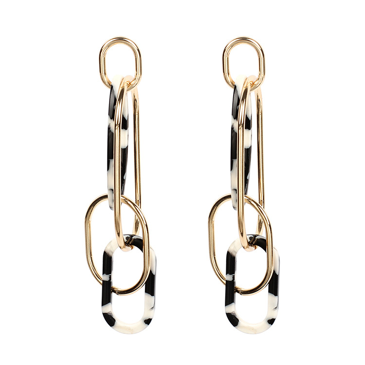 Retro Style Retro Geometric Arylic No Inlaid Earrings