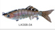 Multi Jointed Minnow Swimbait 9 Colors Hard Swimbaits Fresh Water Bass Swimbait Tackle Gear