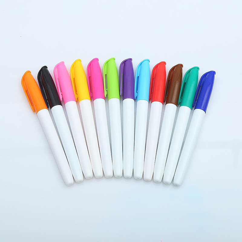 直銷油性記號筆 多款顏色馬克筆 彩色白板筆專用PP料
