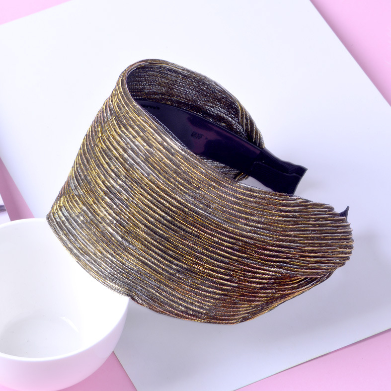 Lace Non-slip Wide Brim Headband display picture 7