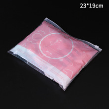 现货新品23*19可爱小仙女水膜拉链塑料袋母婴幼儿儿童服装包装袋