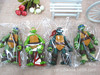 American Film Ninja Turtle Towers Series Multiple Q version cartoon keychain Gift gift Ninja Turtles