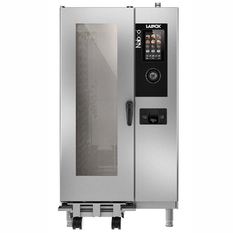 供应LAINOX宁诺斯Naboo触摸屏蒸烤机20层40盘蒸烤箱NAEB202配锅炉