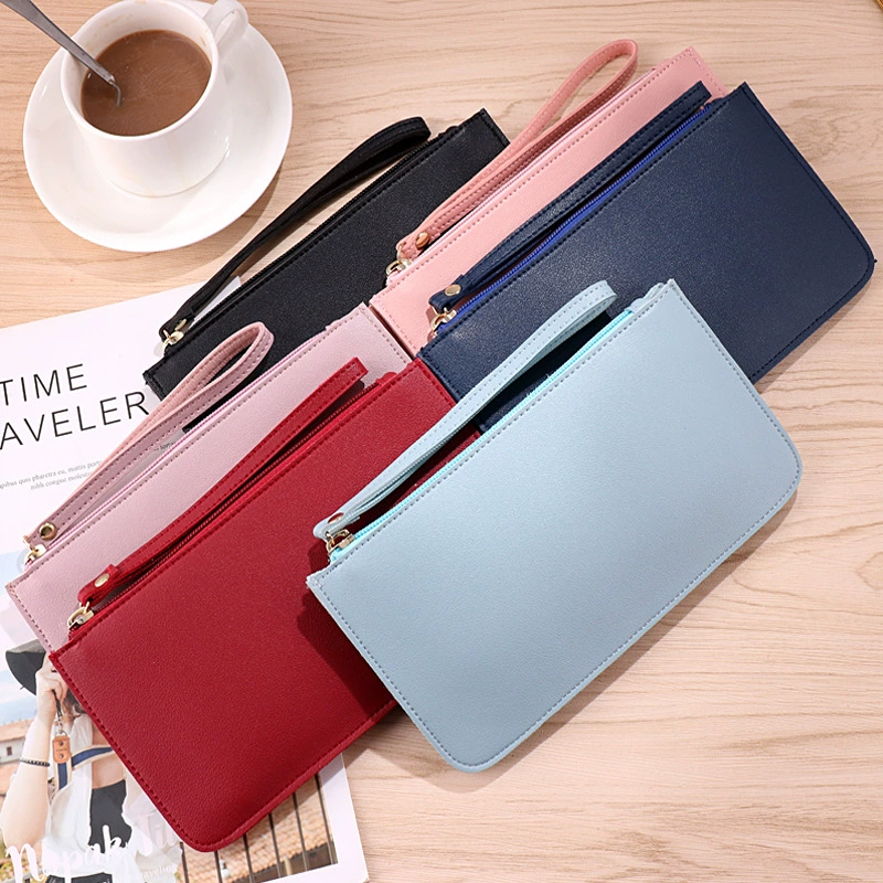 Long capacious wallet, mobile phone, small bag, Korean style, Birthday gift