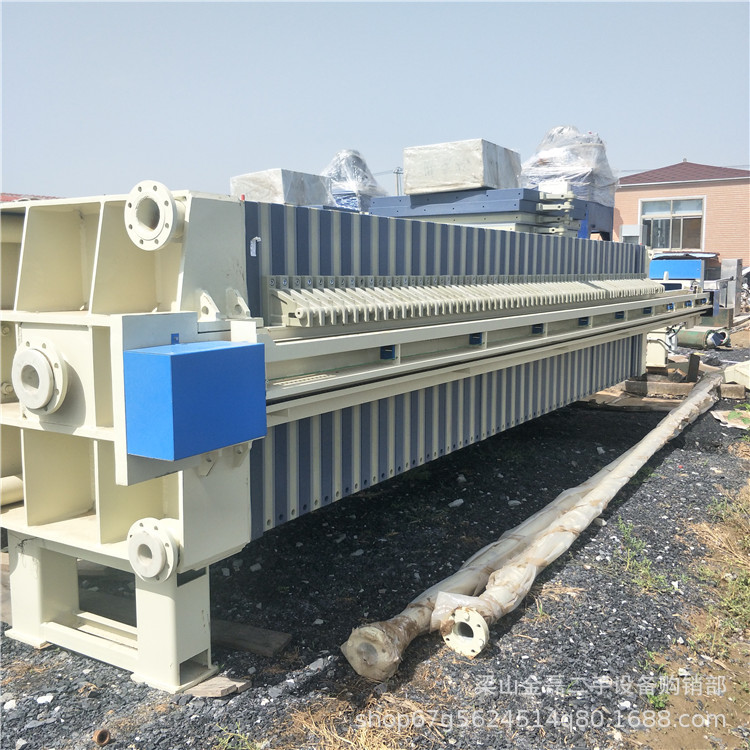 现货二手自动拉板压滤机 二手隔膜式板框压滤机 自动拉板压滤机