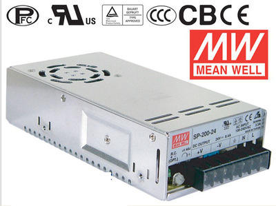 台湾明纬开关电源 SP-200-5 200W 5V 40A