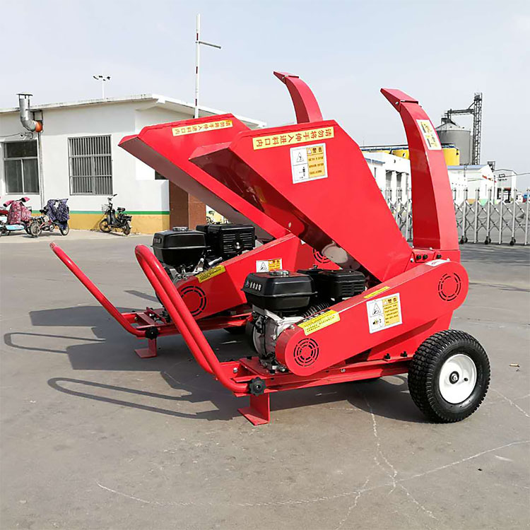 辽宁树枝树干粉碎机 电动园林果树粉碎机器 汽油树木枝干粉碎机