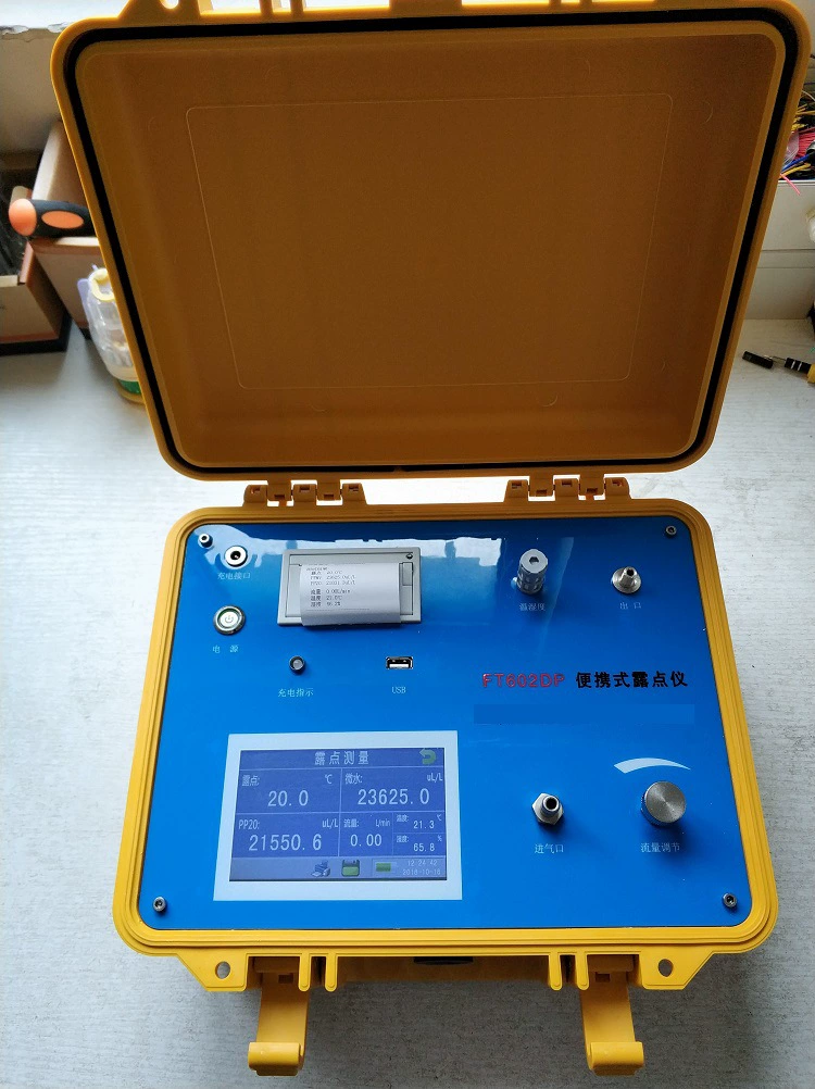 Метр пункта росы FT602DP портативный, метр пункта росы газа FT602DP