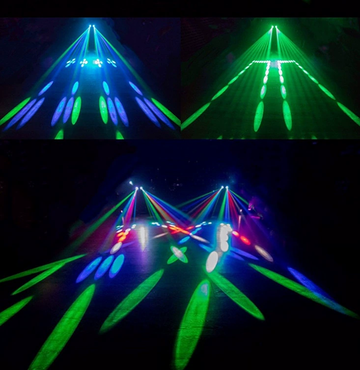 LED динамический дирижабль, мигающие огни, настольная лампа с лазером