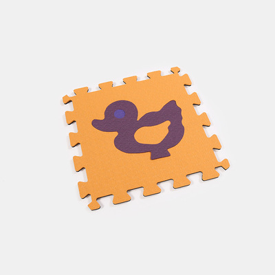 Yu Er Jian 6mm Double color double-deck environmental protection Non-toxic springback duck intelligence Jigsaw puzzle baby dance Mat