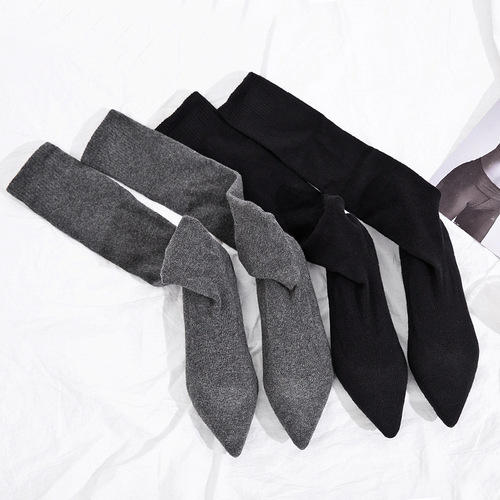 Bottes femme BU SHIQI en Tricot - Ref 3354973 Image 3