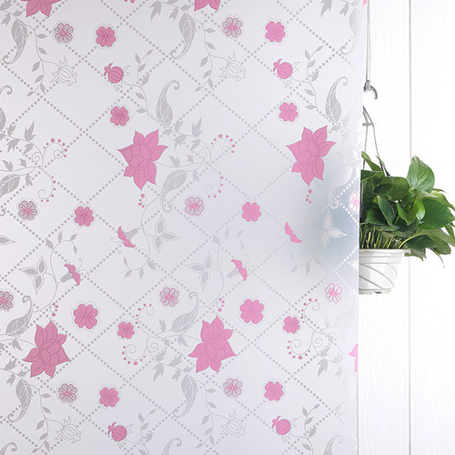 Plastic-sealed glass stickers, independent roll printed frosted films, thickened light-transmitting opaque window films, bathroom stickers