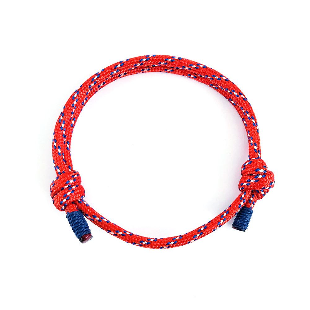 Dessin Original Style Simple Couleur Unie Corde En Polypropylène Corde En Nylon Polyester Unisexe Bracelet display picture 5