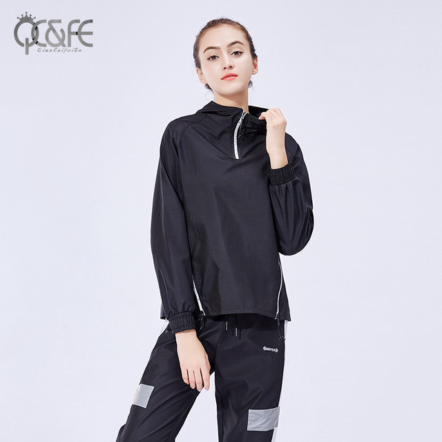 Autumn New Loose Recreational Cap Sports Blouse Long Sleeve Yoga Fitness Suit for Women Running