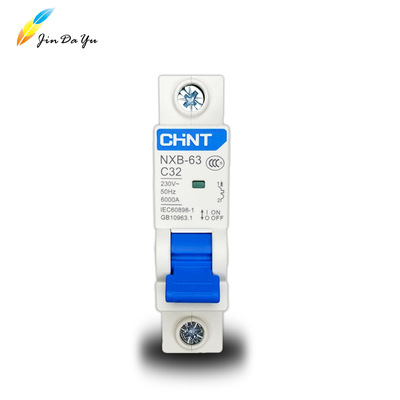 正泰断路器NXB1P 6A 10A 20A  32A 40A 60A空气开关过载保护开关|ru