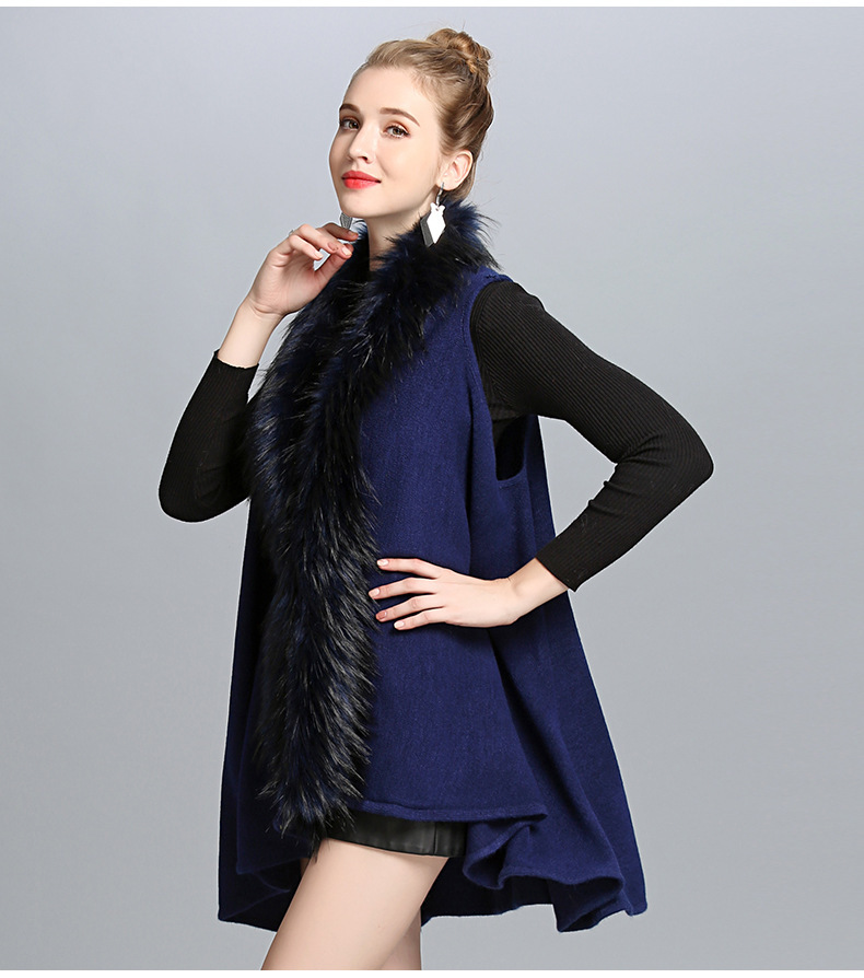 Gilet femme POINT DE DéPART VOITURE en Cachemire - Ref 3318014 Image 21