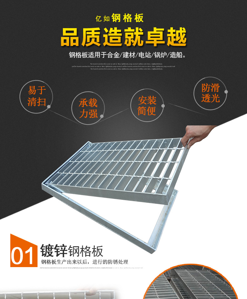 鋼格板