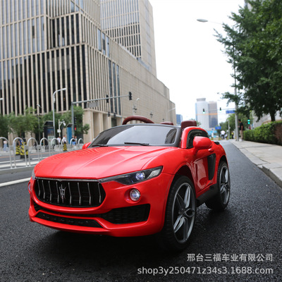 儿童电动车四轮遥控汽车可坐人带摇摆宝宝玩具婴幼儿童车批发代发