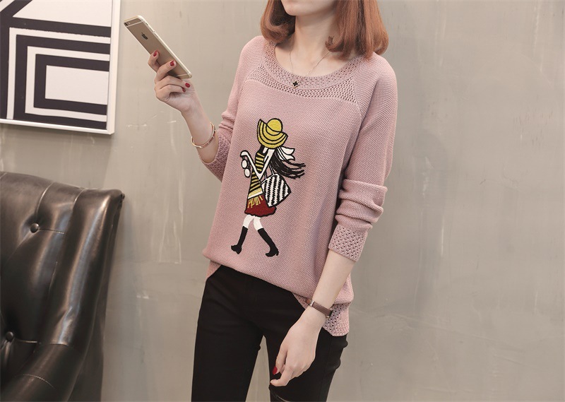 Pull femme en Fibre de polyester Polyester  - Ref 3414046 Image 9