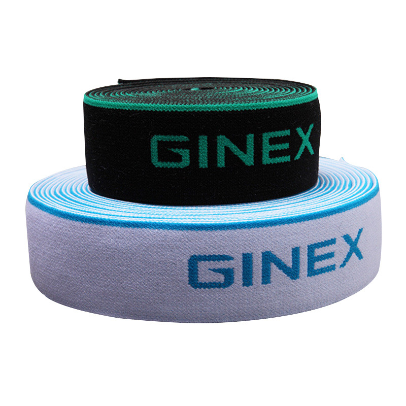 厂家批发电脑提花松紧带针织字母印花无梭带男士内裤全棉松紧织带