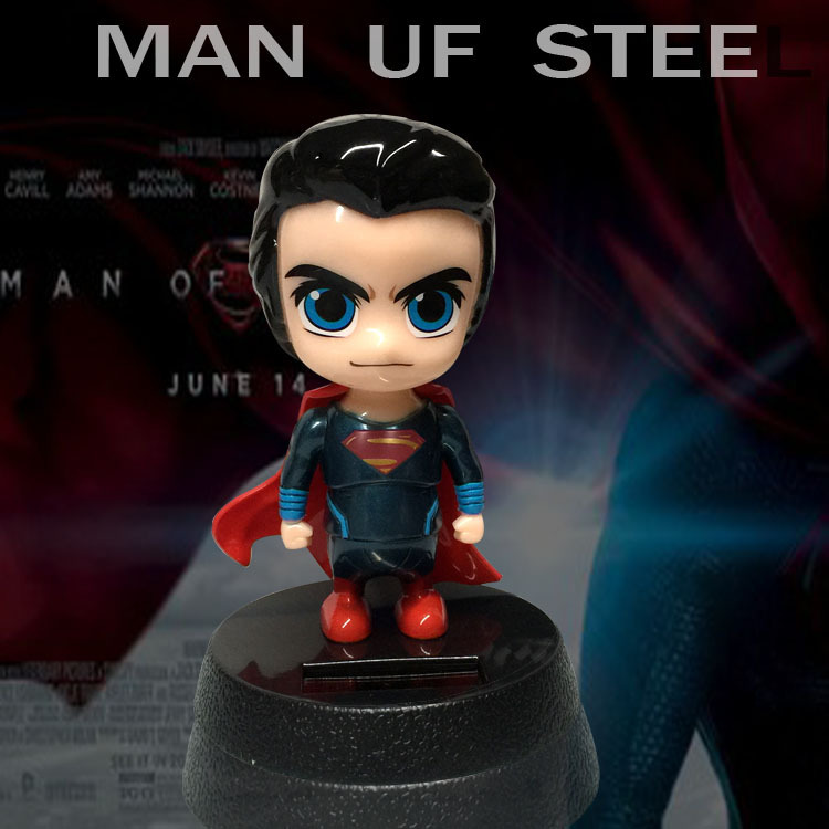 Car Creative Captain Car Ornament Solar Creative Car Cartoon Black Panther Cute Bobblehead Doll Ornament