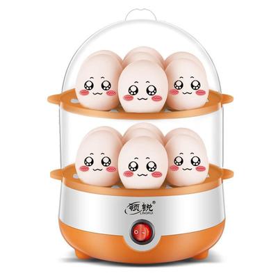 领锐厂家直销双层煮蛋器迷你多功能自动断电家用小型早餐机批发|ru