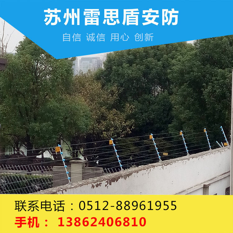 厂家直销电子围栏 高压脉冲电网 适用小区 别墅 工厂 学校 等|ms