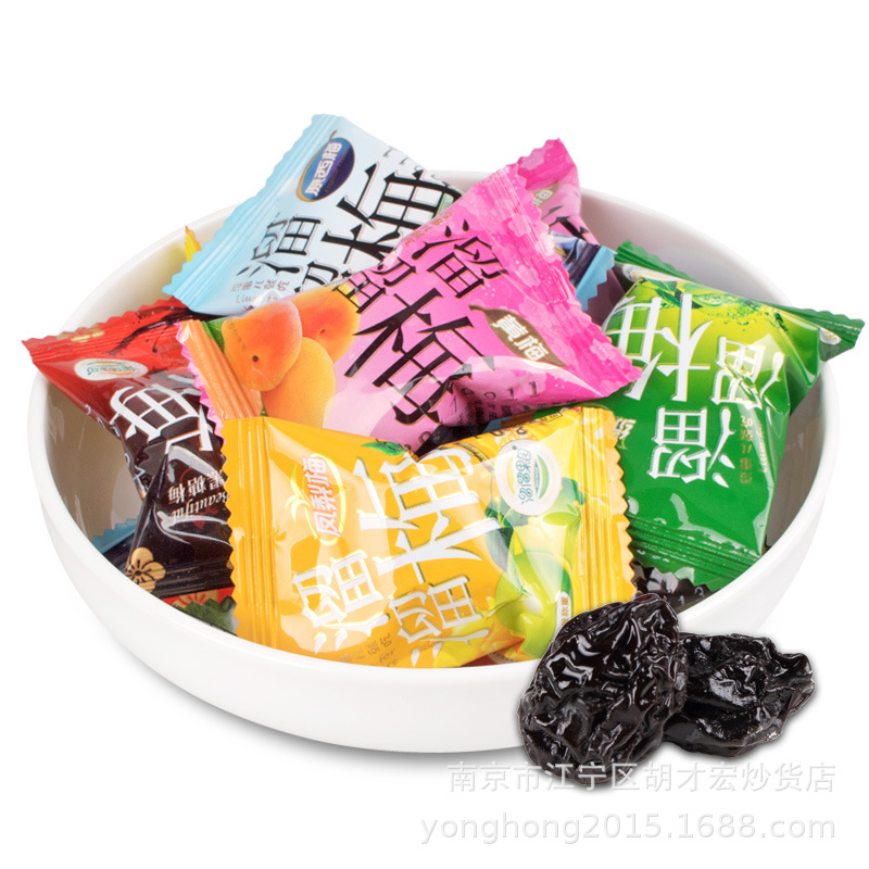 溜溜梅3斤散裝西梅情人雪梅結婚喜糖零食蜜餞果脯