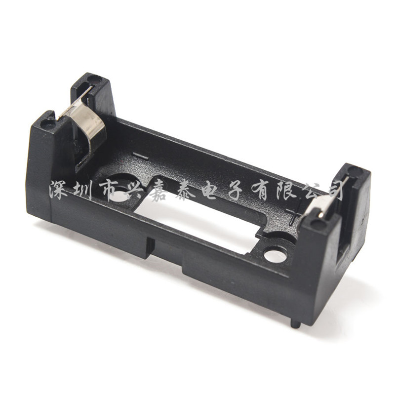 1节CR123A电池盒 16340 17335 带插针式锂电池座 PCB焊板