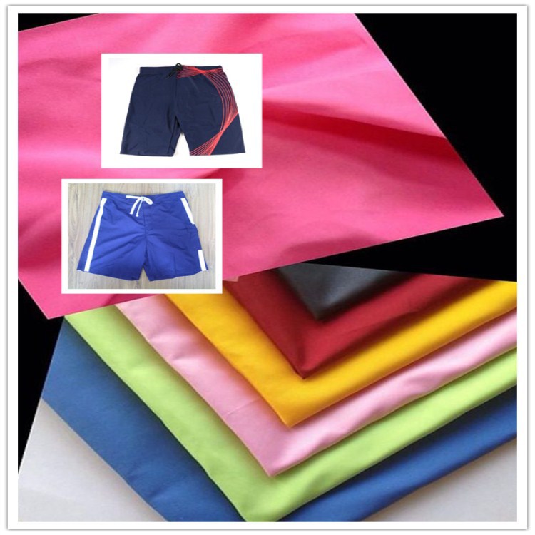 源头工厂全涤75D*150D斜纹磨毛桃皮绒家纺用布服装用布沙滩裤用布