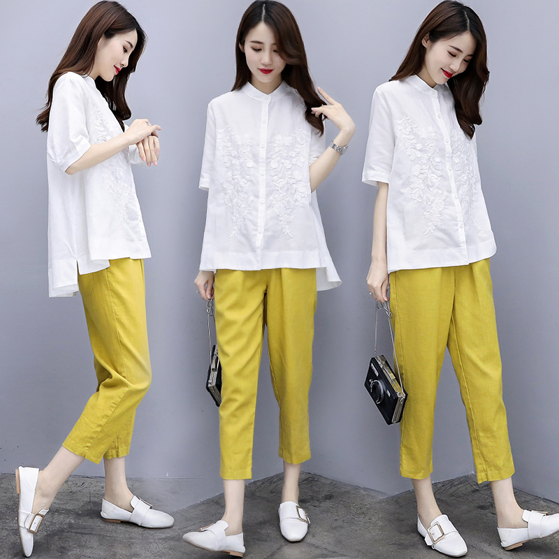 Costume femme en Coton mercerisé - Ref 3334547 Image 1