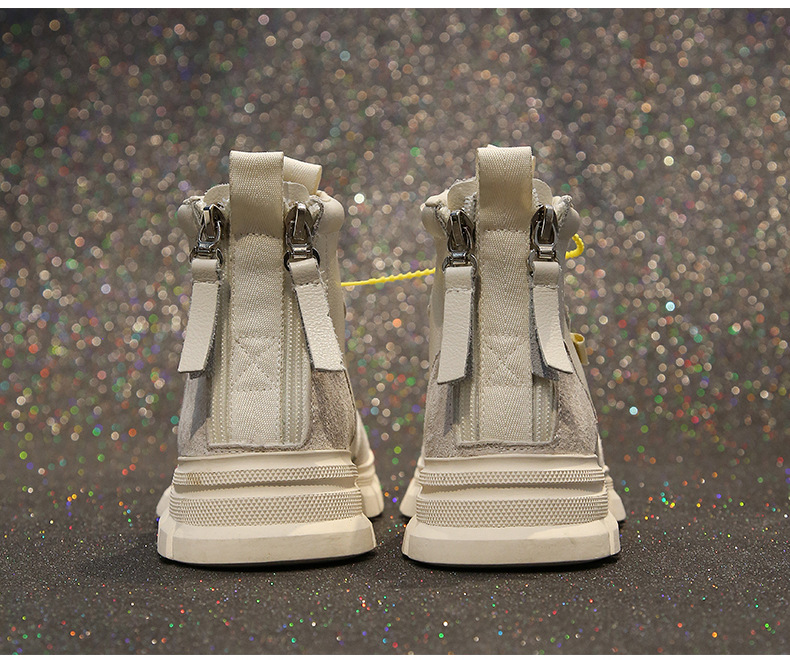 Bottes femme DAFEIOU     en En cuir - Ref 3355346 Image 24