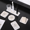 Marble Tattoo diatom mud washing the table cushion diatom soil washing hand cushion soap soap to absorb water absorption